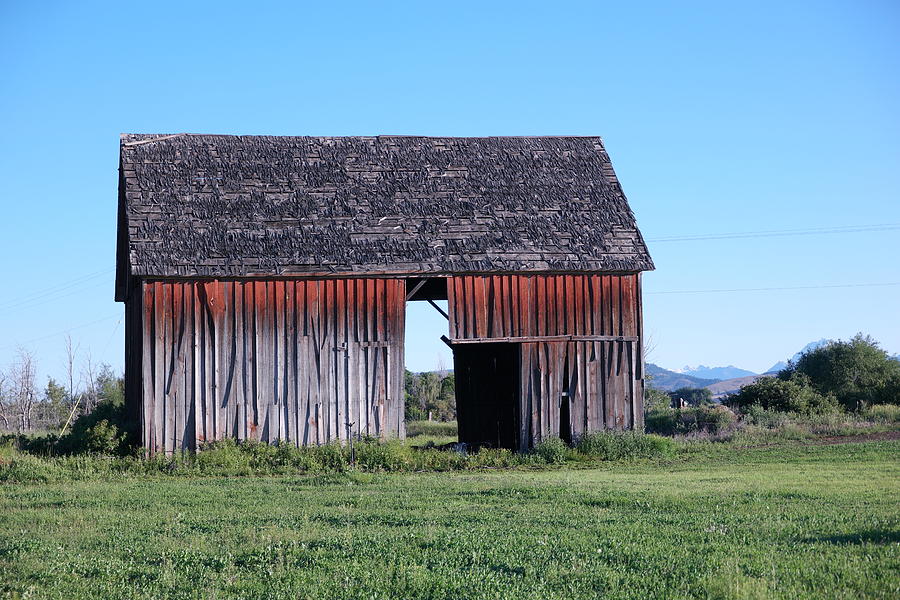 An old hay barn Photograph by Jeff Swan