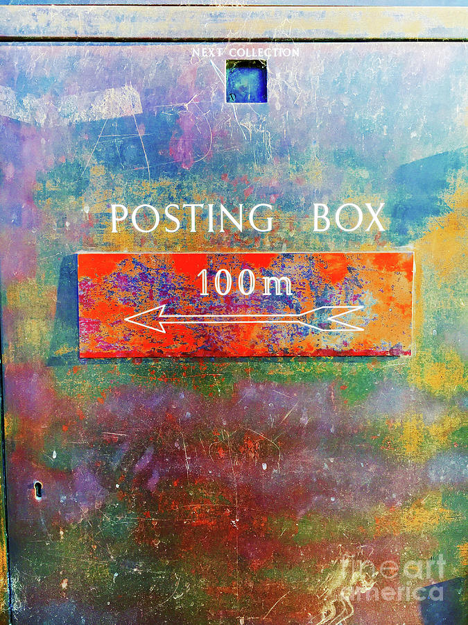Abstract Photograph - An old postbox by Tom Gowanlock