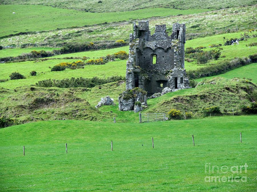 An Old Ruin on the Dingle Peninsula. Photograph by Dan O'Neill - Fine ...