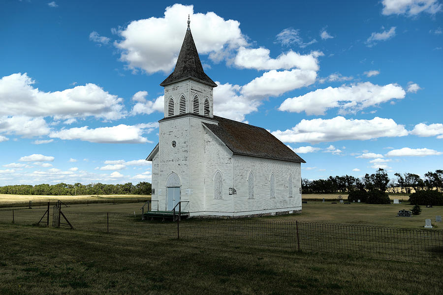 An old wooden church Photograph by Jeff Swan