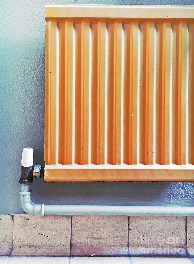An orange radiator Photograph by Tom Gowanlock