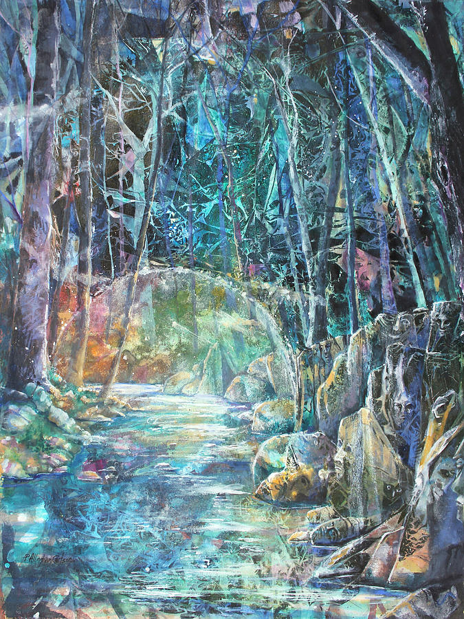 Fantasy Painting - An Other Place by Patricia Allingham Carlson