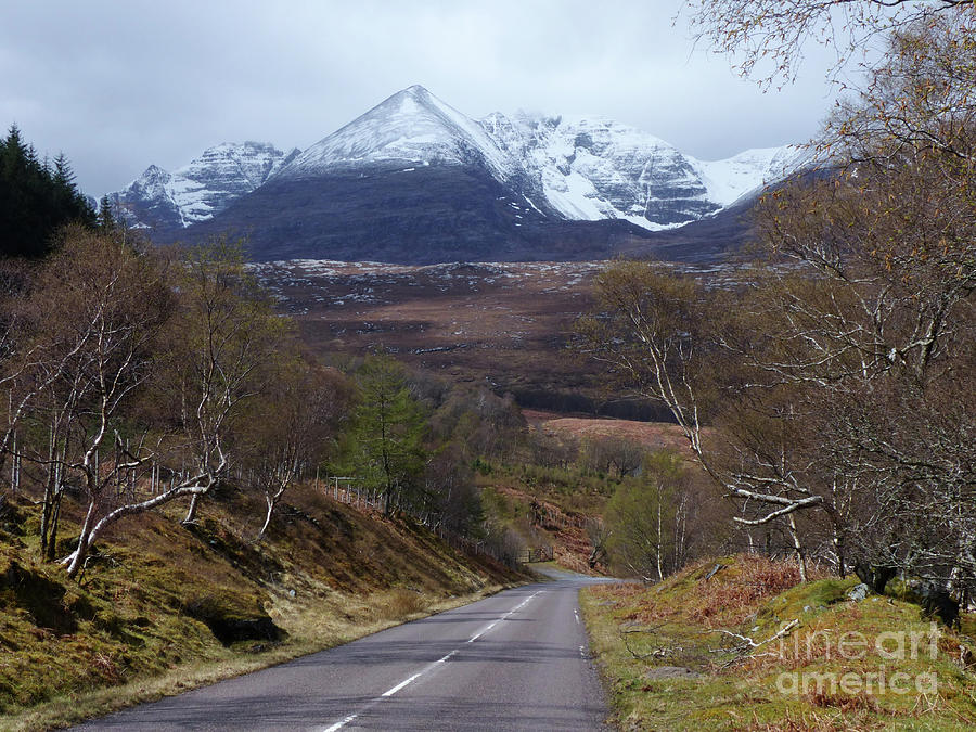 An Teallach from the A832 near Dundonnell Photograph by Phil Banks