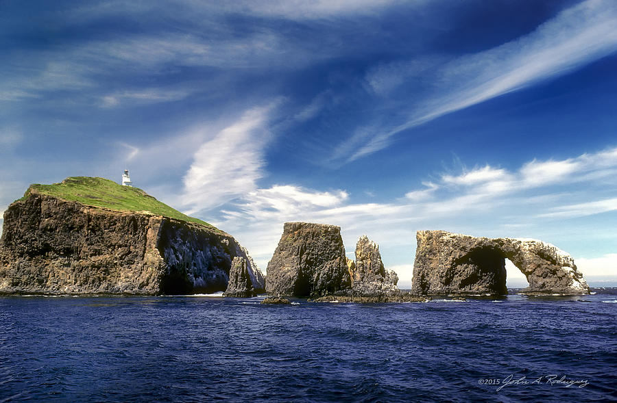 Channel Islands National Park Photograph - Channel Islands National Park - Anacapa Island by John A Rodriguez