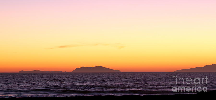 Anacapa Sunset Photograph by Henrik Lehnerer