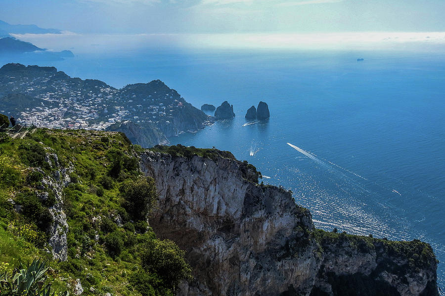 Anacapri on Isle of Capri Photograph by Marilyn Burton