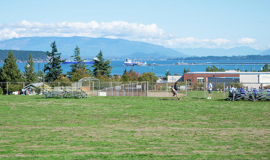 Anacortes Middle School View Photograph by Tom Cochran