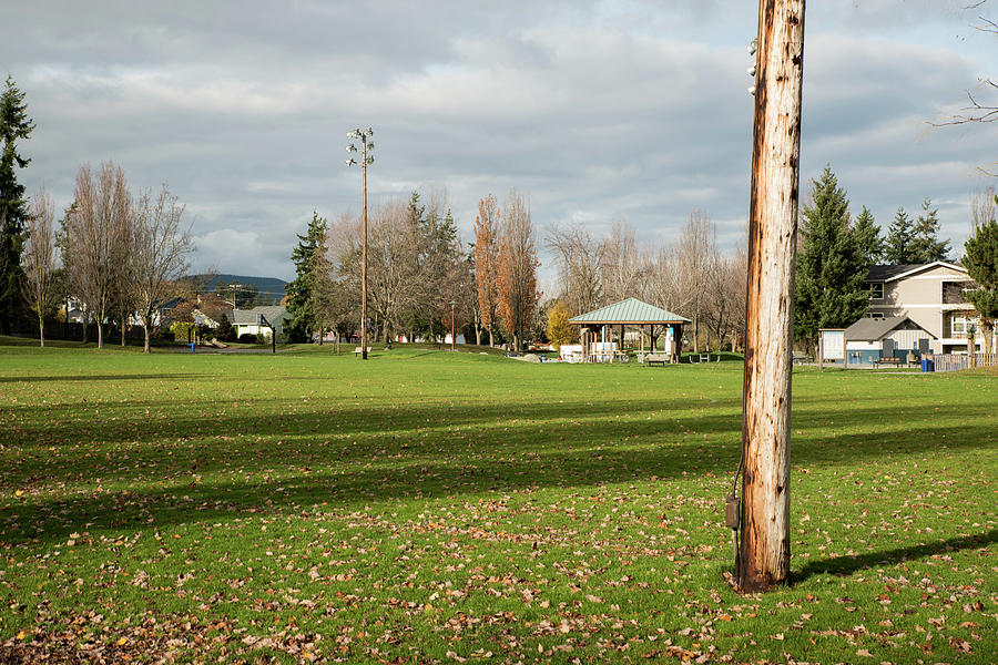Anacortes Playground in November Photograph by Tom Cochran