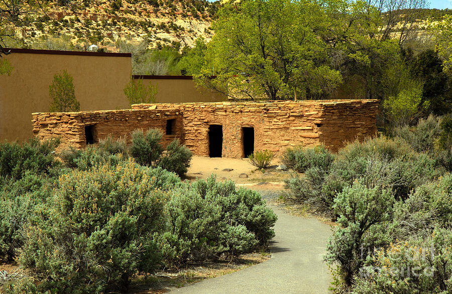 Anasazi  Buildings Photograph by Robert Bales