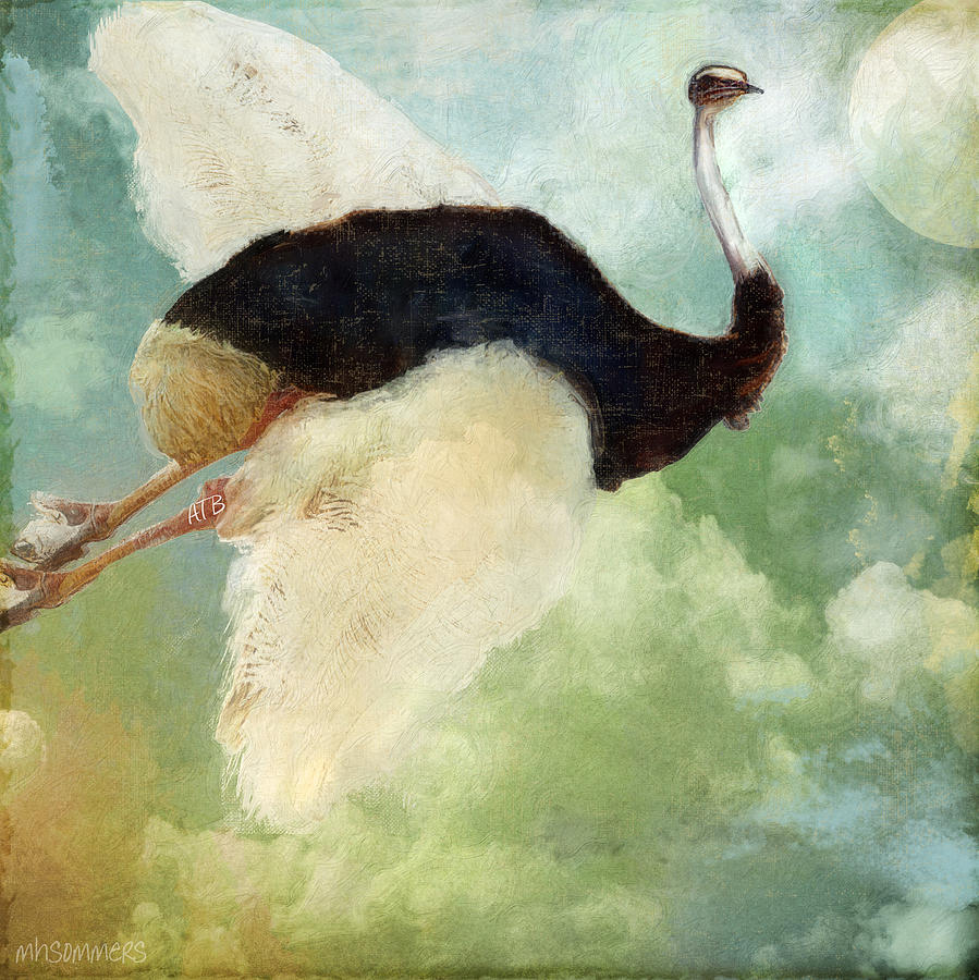 Anastasias Ostrich Painting