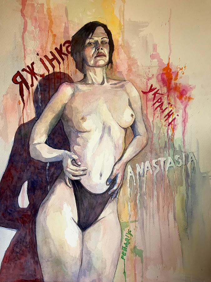 Anastazia III Painting by Ray Agius