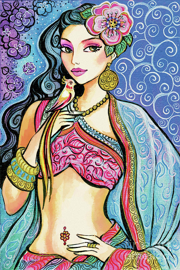 Anchita Painting by Eva Campbell