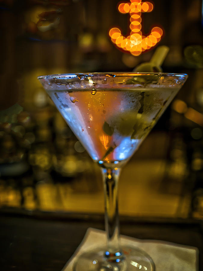 Anchor Your Martini Photograph by David Kay