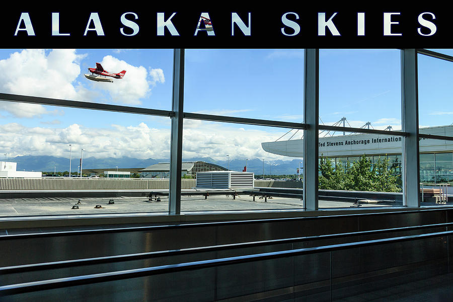 Anchorage Alaska Airport  No1 Original Photograph by Joni Eskridge