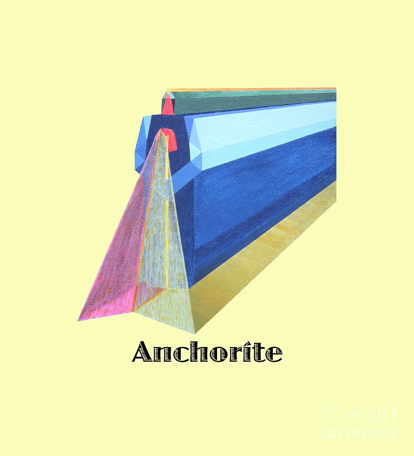 Tarot Painting - Anchorite -text by Michael Bellon Tarot Painting - Anchorite -text by Michael Bellon