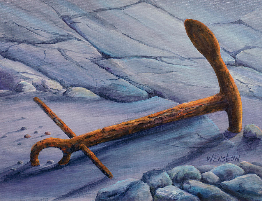 Anchors Aweigh Painting by Wayne Enslow