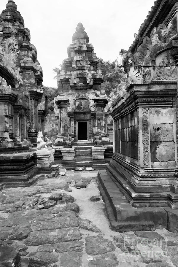 Ancient Banteay Srei Cambodia  Photograph by Chuck Kuhn