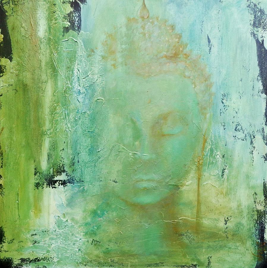 Ancient Buddha Painting by Dina Dargo