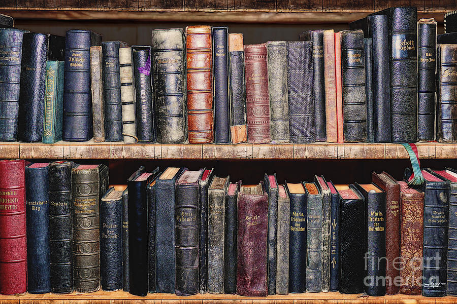 Ancient Clerical Books Photograph by Jutta Maria Pusl