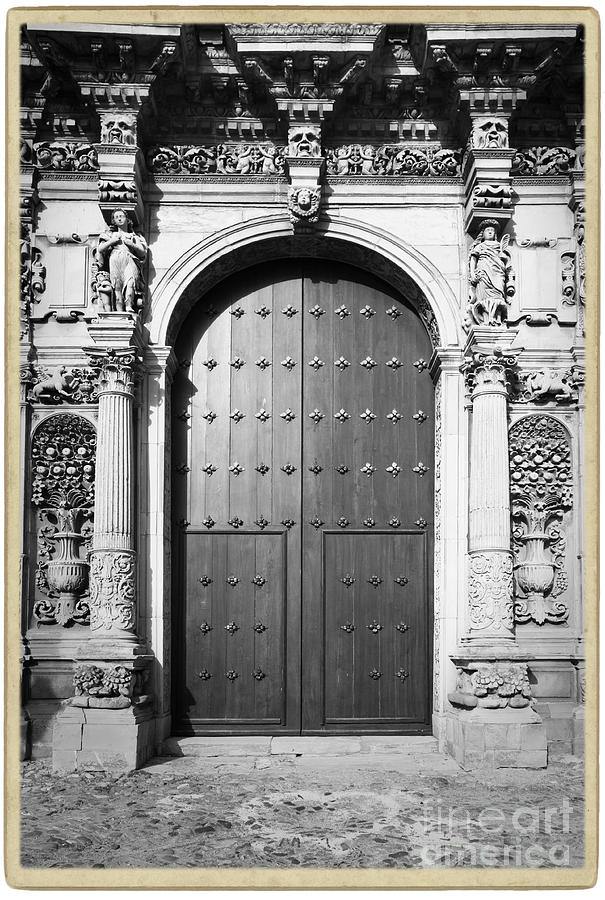Vintage Photograph - Ancient Door by Stefano Senise