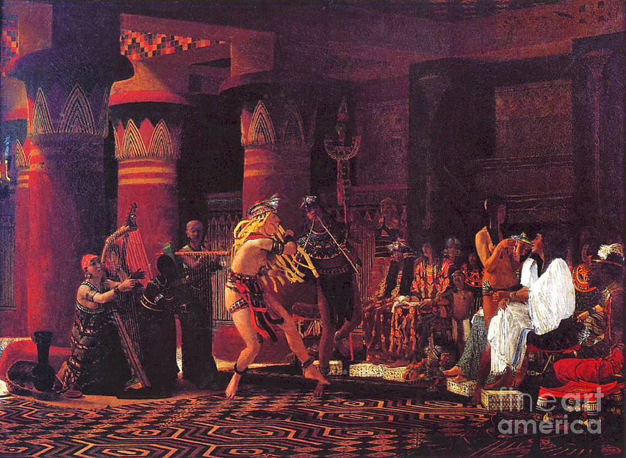 Ancient Egyptian Musicians 1863 Photograph by Padre Art