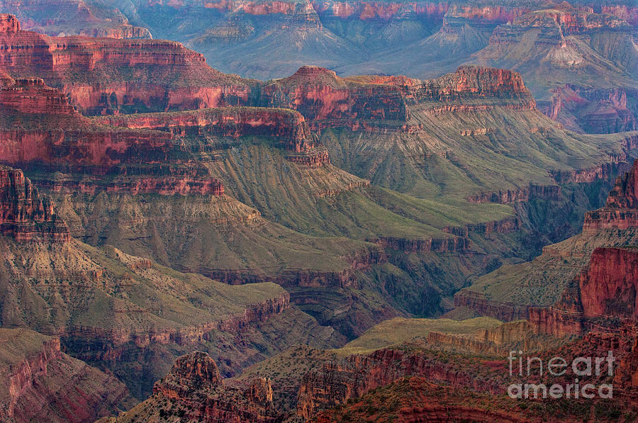 Ancient Formations North Rim Grand Canyon National Park Arizona Photograph by Dave Welling