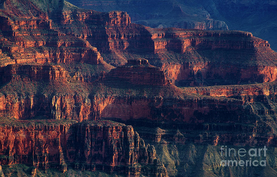 Ancient Geological Formations North Rim Grand Canyon Np Arizona Photograph by Dave Welling