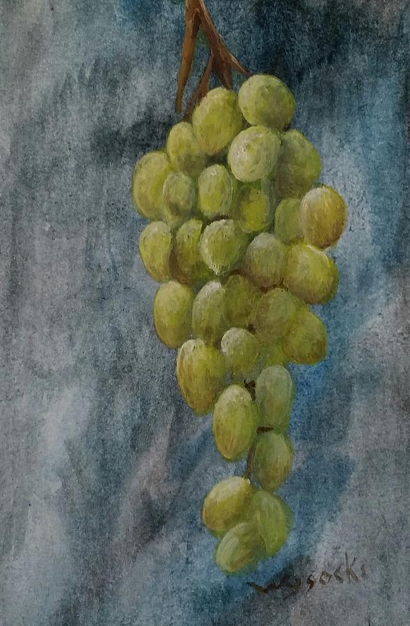 Ancient Grapes Painting by Sallie Wysocki | Pixels