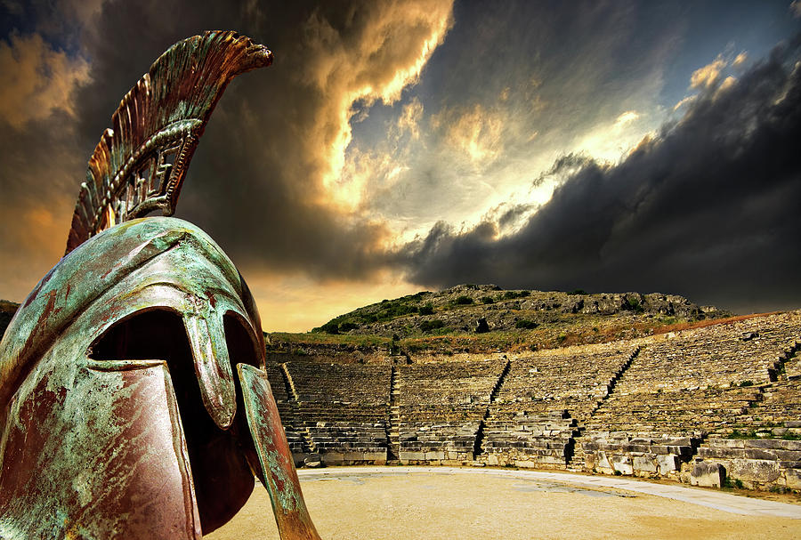 Greece Photograph - Ancient Greece by Meirion Matthias