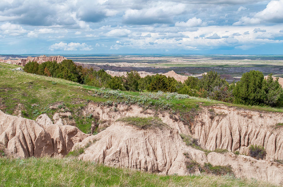 Ancient Hunters Badlands Photograph by Kyle Hanson