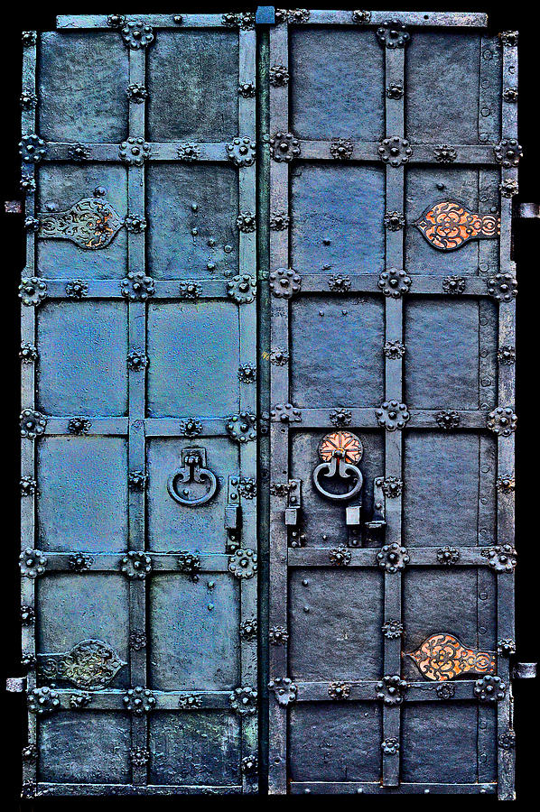 Moscow Photograph - Ancient iron gate. by Andy i Za