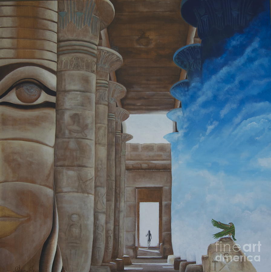 Ancient Passage Painting by Blima Efraim