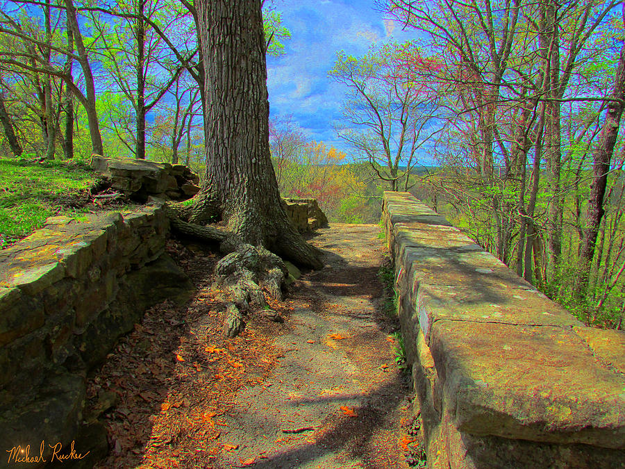 Ancient Pathway Photograph by Michael Rucker