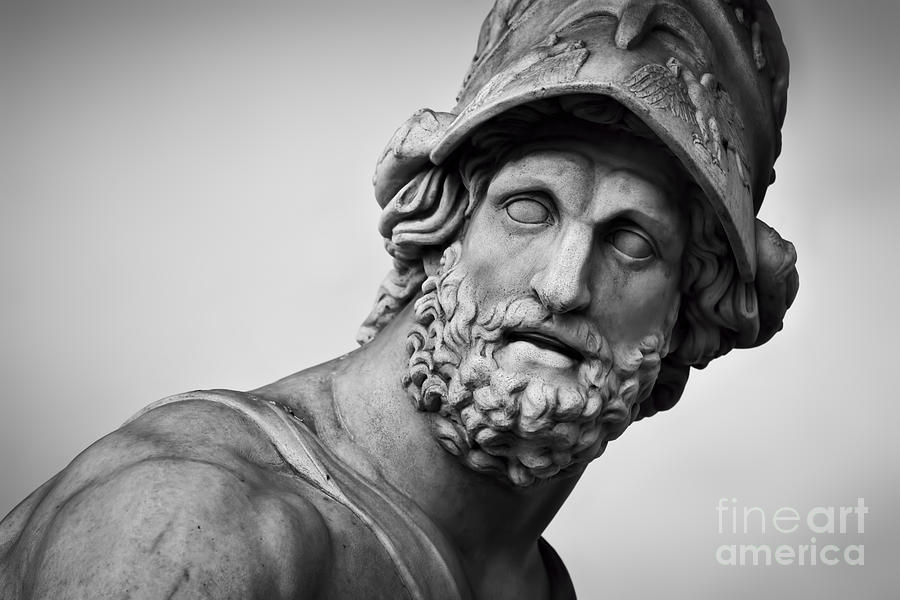 Ancient sculpture. Florence, Italy #1 Photograph by Michal Bednarek