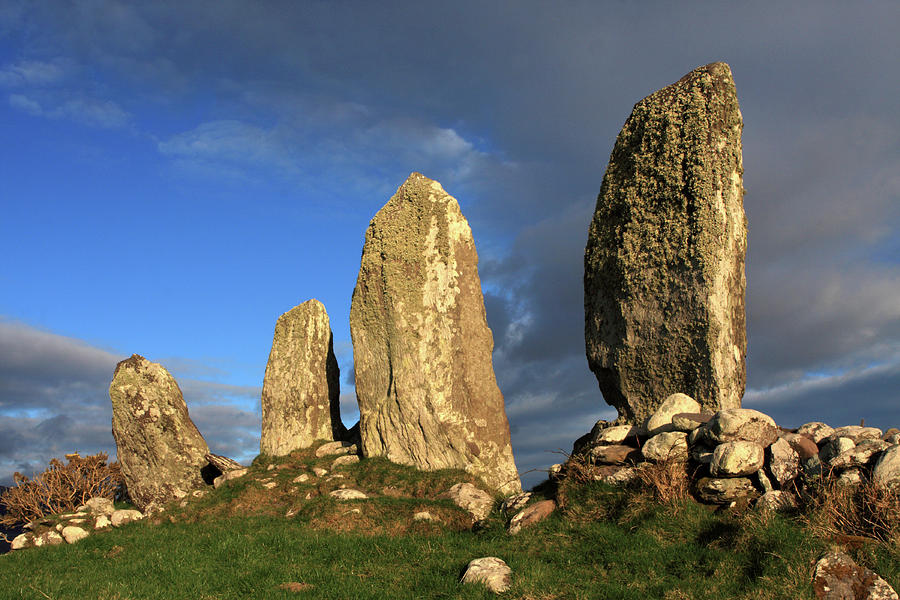 Ancient Stone Alignment Photograph by Aidan Moran