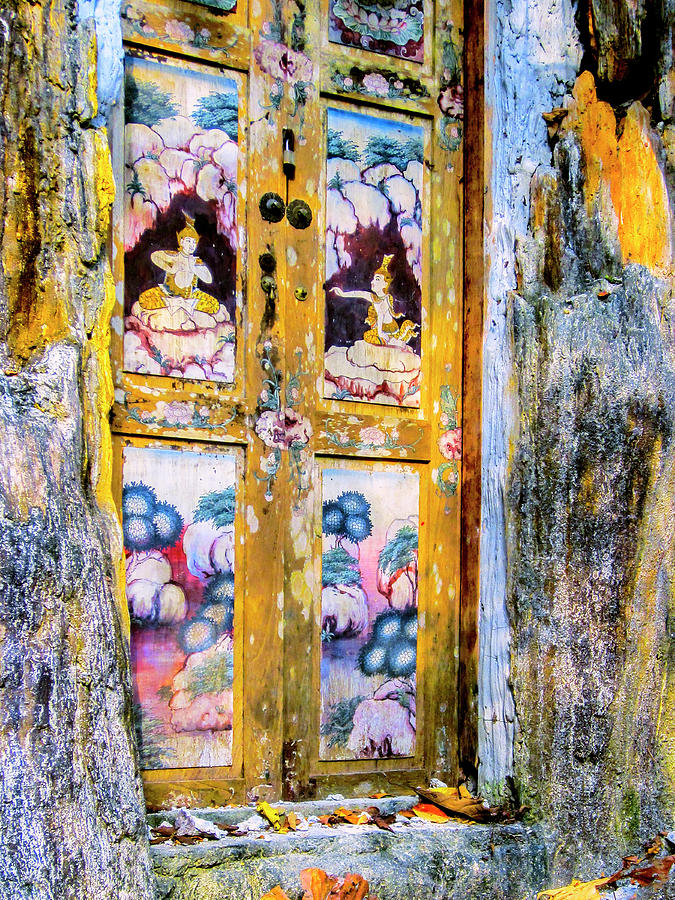 Ancient Temple Door Photograph by Dominic Piperata