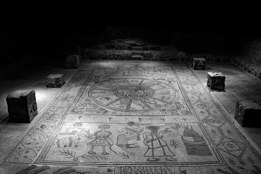 Israel Photograph - Ancient Temple Floor by Michael Gora