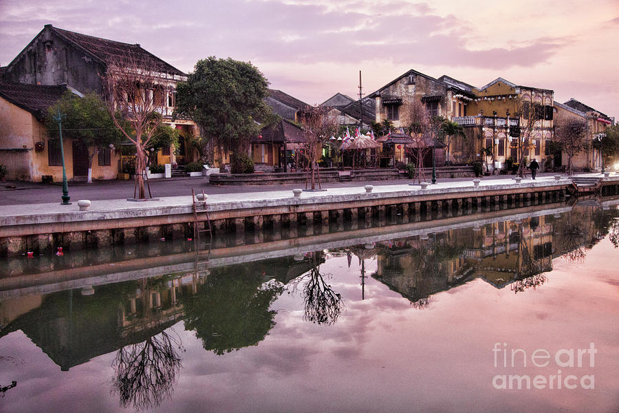 Ancient Town Hoi An Reflections  Photograph by Chuck Kuhn