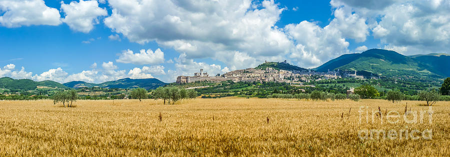 Ancient town of Assisi, Umbria, Italy Photograph by JR Photography