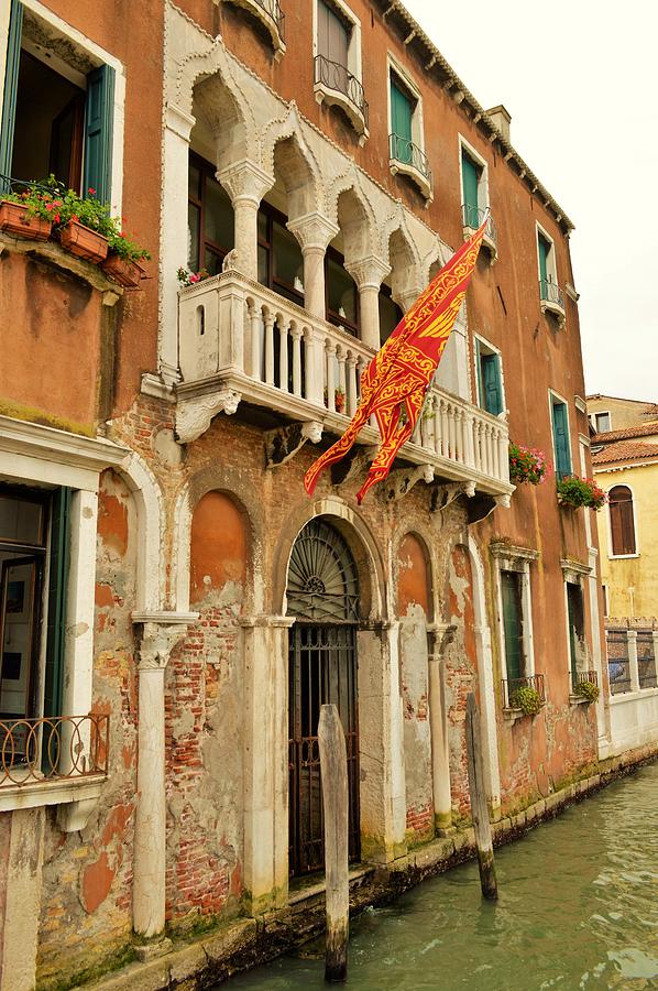 Architecture Photograph - Ancient Venice Building by Marla McPherson