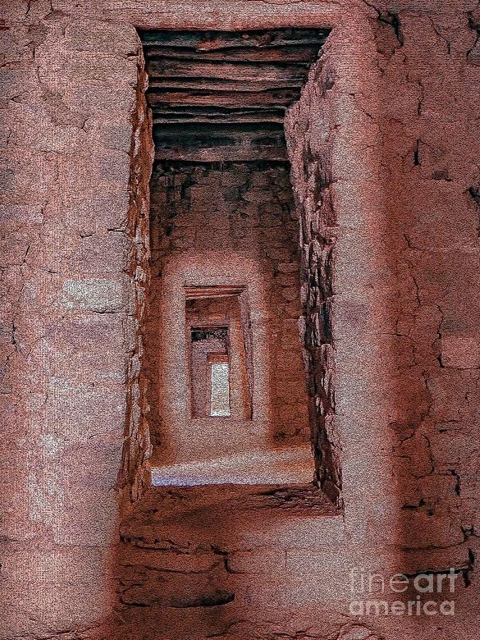 Ancient Windows Are Doors Aztec Ruins Digital Art By Brenda Landdeck   Ancient Windows Are Doors Aztec Ruins Brenda Landdeck 