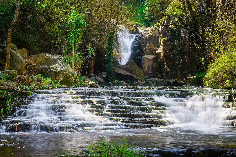Ancos Waterfall Photograph by Marco Oliveira