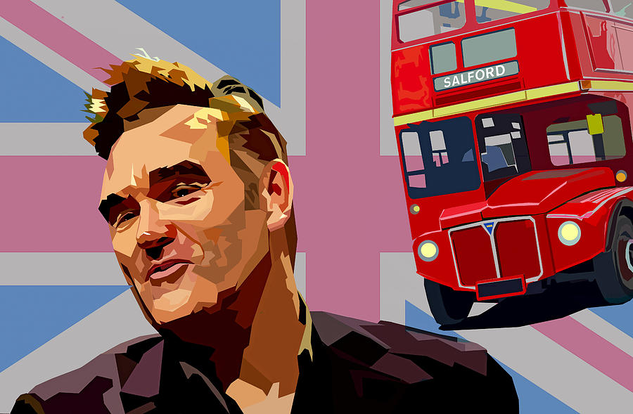 And if a Double Decker Bus Digital Art by Mal Bray