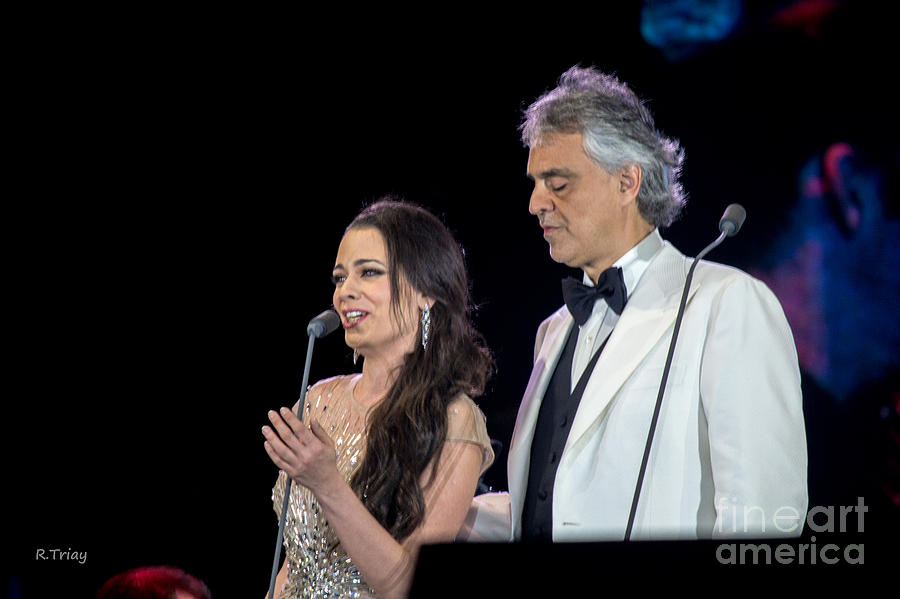 Andrea Bocelli in Concert  #27 Photograph by Rene Triay FineArt Photos