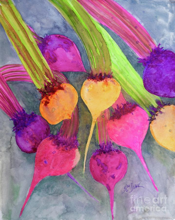 And The Beet Goes On Painting by Barrie Stark