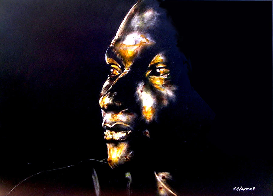 And Then Our Eyes Met Mixed Media by Chester Elmore And Then Our Eyes Met Mixed Media by Chester Elmore