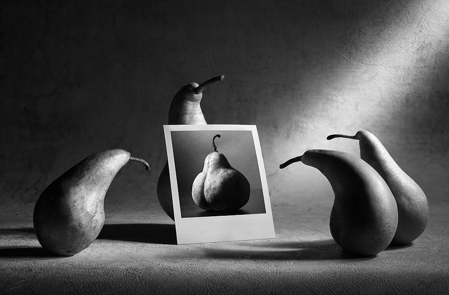 Pear Photograph - And This Is My Mother-in-law... by Victoria Ivanova