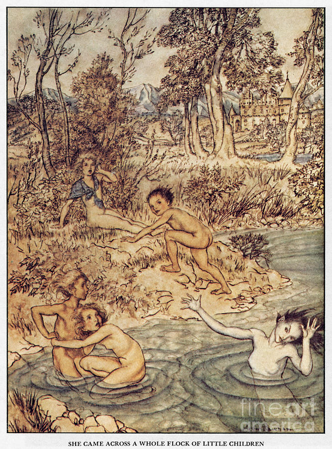 Andersen: Little Mermaid Painting by Granger