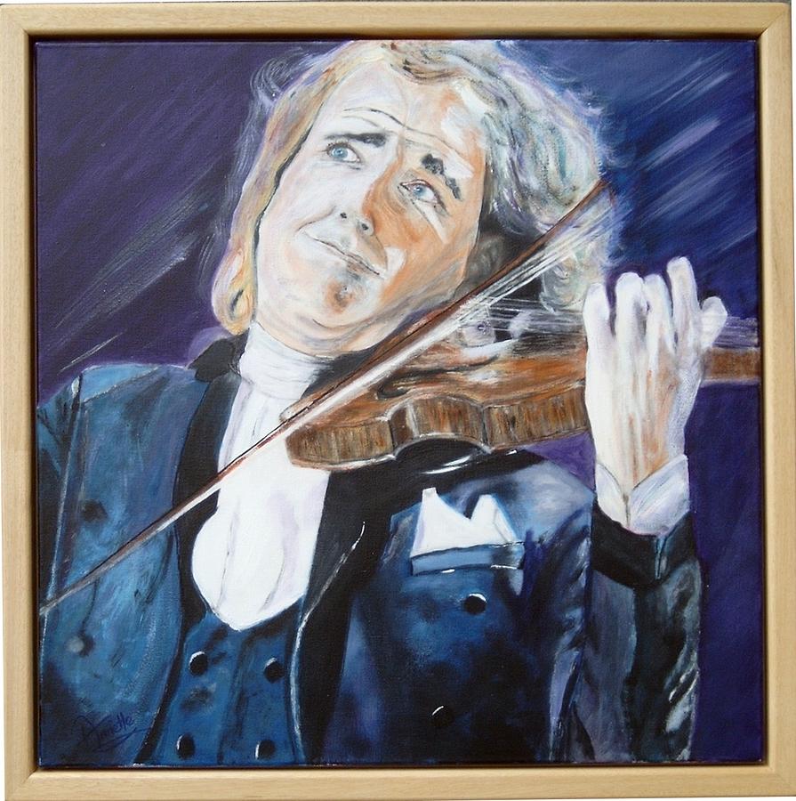 Andre Rieu Portrait Painting by Annette Steens | Fine Art America