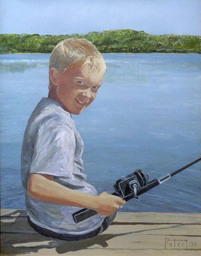 Andrew Painting by Gary Peterson